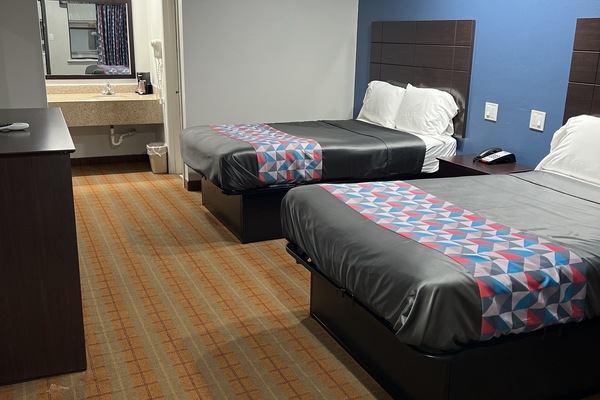 Standard Room, 2 Double Bed | 1 bedroom, premium bedding, down comforters, iron/ironing board