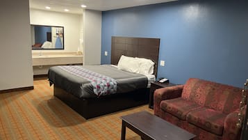Standard Room, 1 King Bed | 1 bedroom, premium bedding, down duvets, iron/ironing board