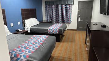 Standard Room, 2 Double Bed | 1 bedroom, premium bedding, down comforters, iron/ironing board