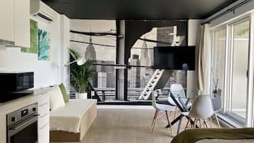 1 Schlafzimmer, Bügeleisen/Bügelbrett, kostenloses WLAN, Bettwäsche