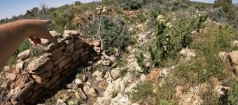 Private campsite with gold panning