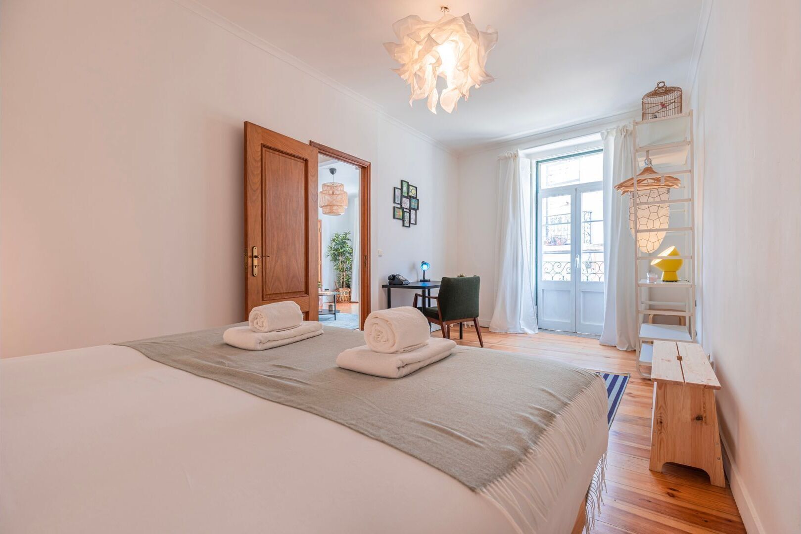 2 chambres, Wi-Fi gratuit, draps fournis