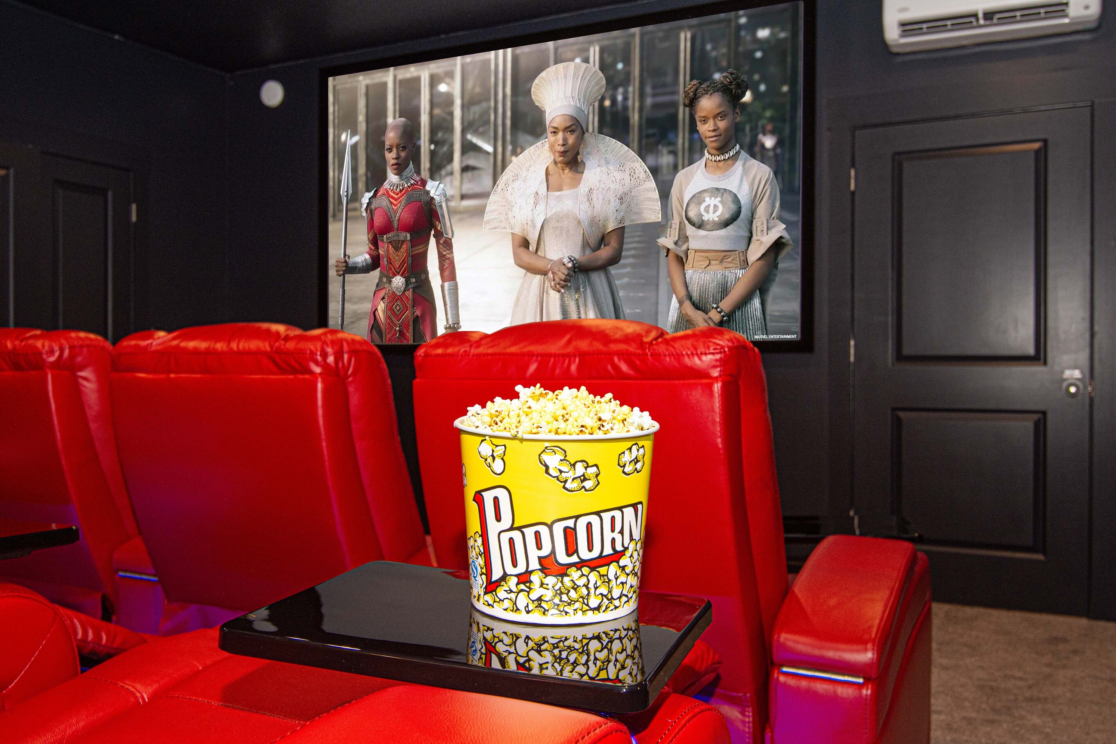 Who needs to go to the movies when you can have your own private cinema?