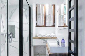 Shower, hair dryer
