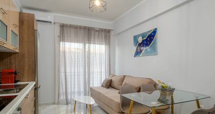 Lavish two bedrooms family apartment with kitchen and balcony