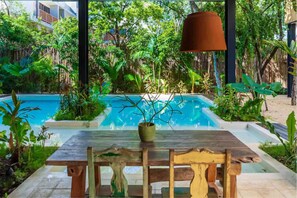 Outdoor pool - Viscount IV Manor Tulum By Sandy Powerful (Tulum)