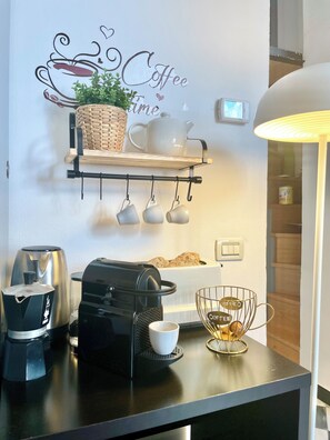 Family Apartment | Coffee and/or coffee maker - Happy Family Apartments Cathedral (Genoa)