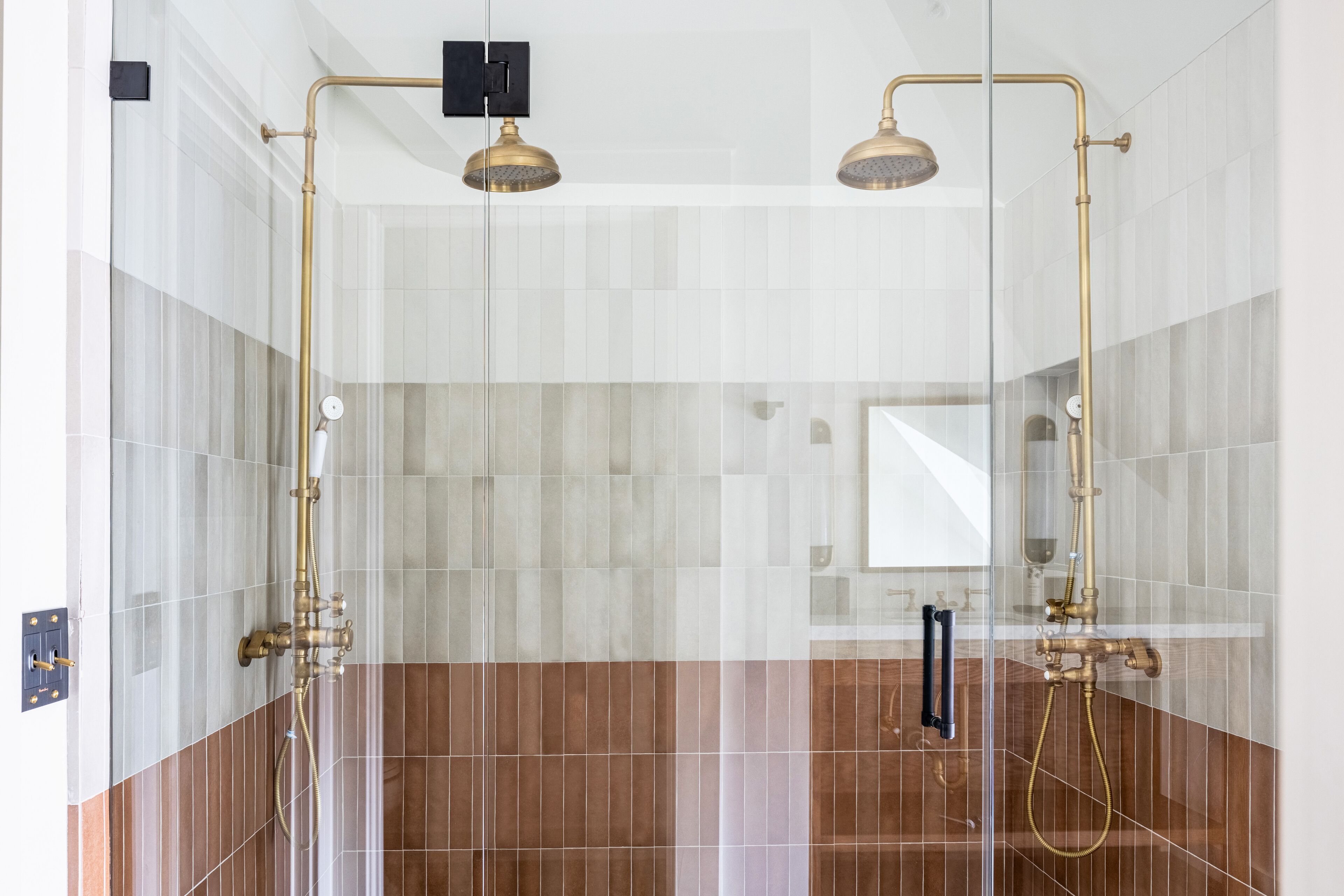 Deluxe Double Room | Bathroom | Hair dryer, bathrobes, towels, soap
