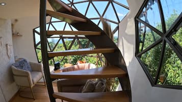Cabaña Tlaloc | 1 bedroom, down comforters, minibar, bed sheets