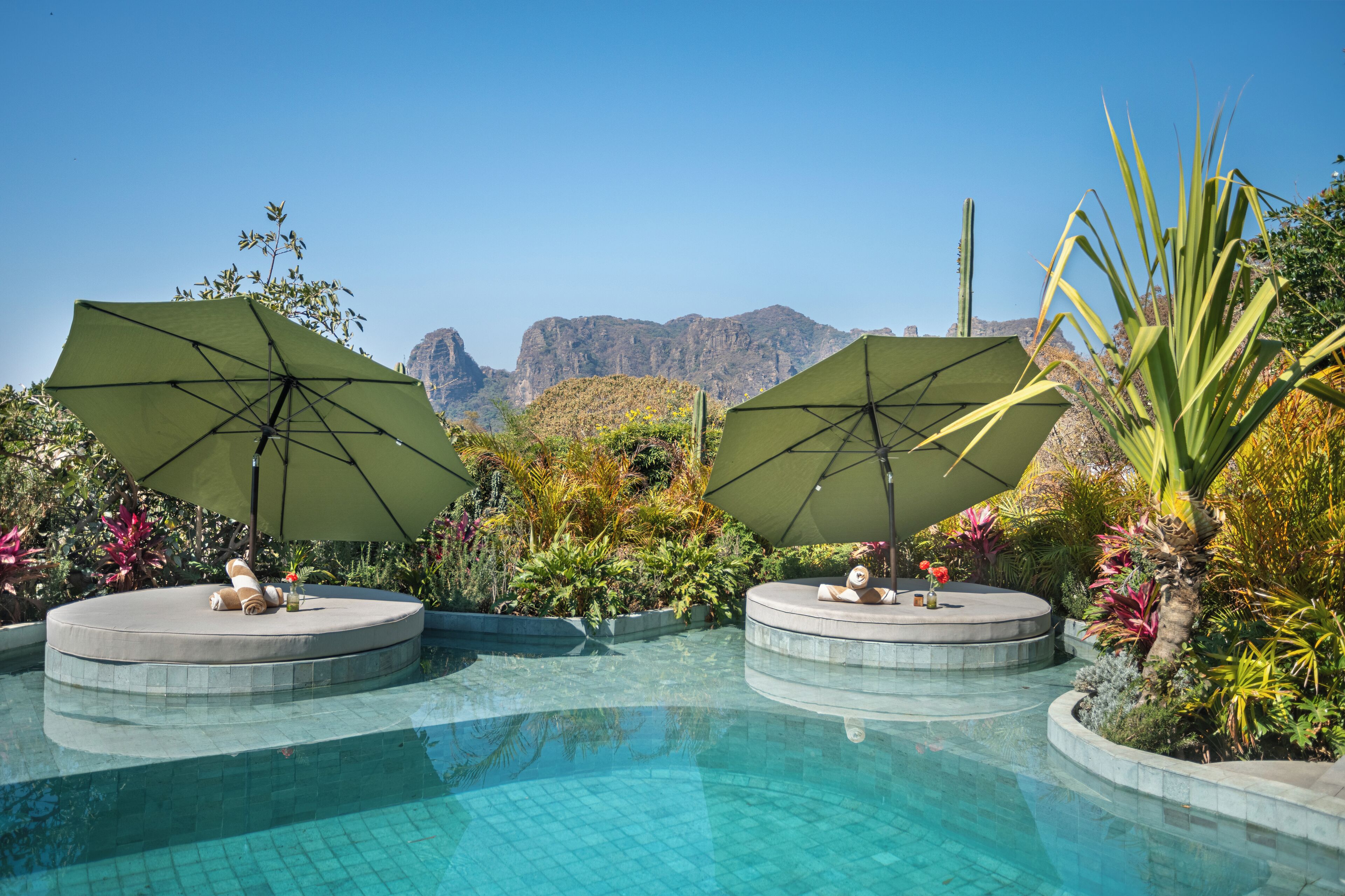 Alberca al aire libre