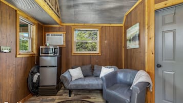 Smart TV, fireplace, DVD player