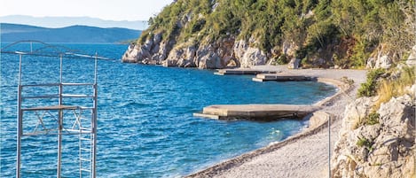 Vlak bij het strand