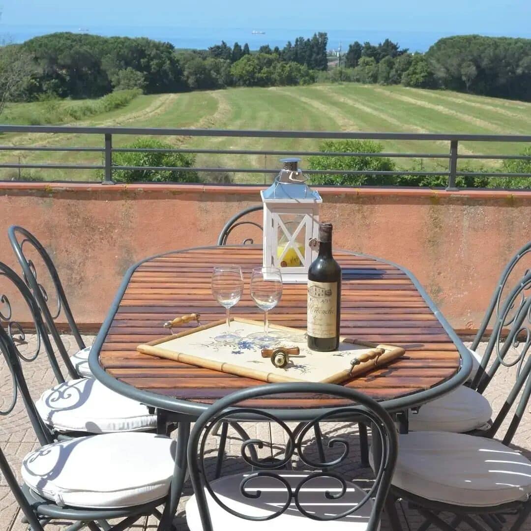 Apartment, Meerblick | Blick vom Balkon