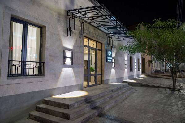 Front of property - evening/night