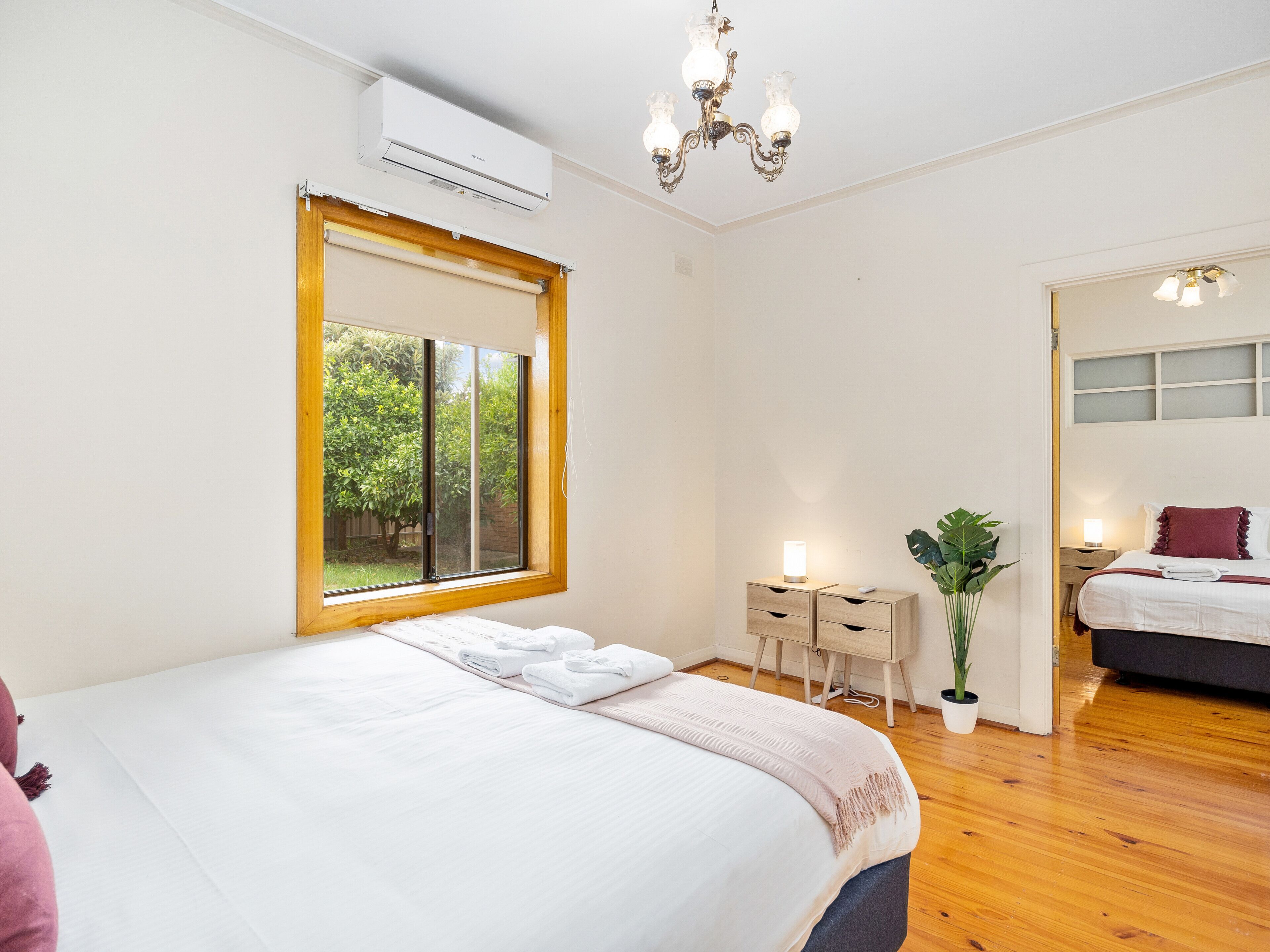 8 bedrooms, iron/ironing board, travel cot, WiFi