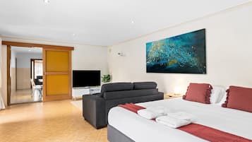 8 bedrooms, iron/ironing board, travel crib, WiFi