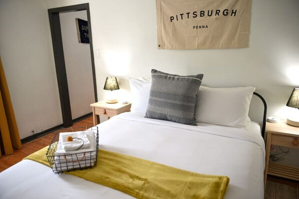 1 chambre, literie de qualité supérieure, matelas mémoire de forme