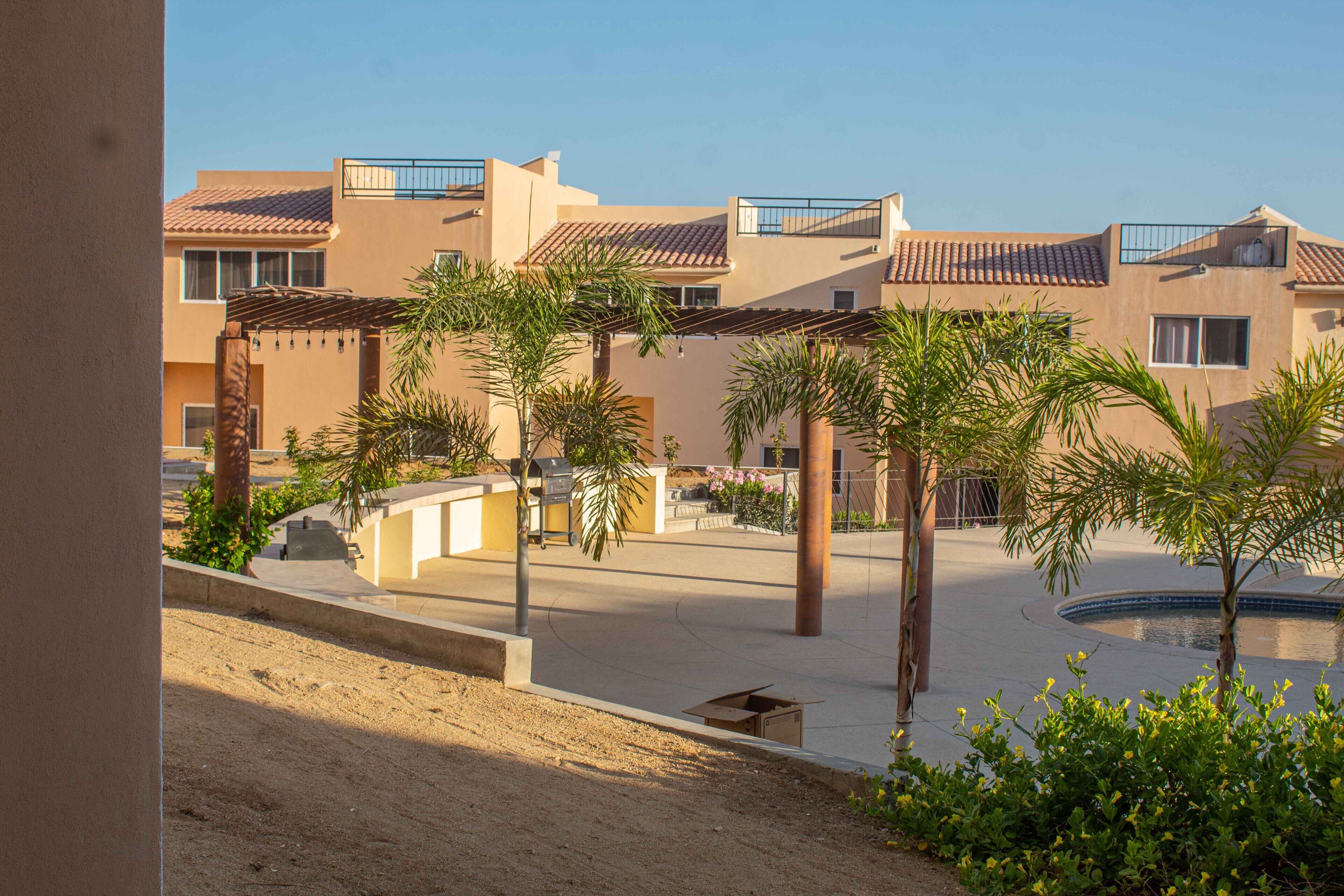 Enceinte de l’hébergement