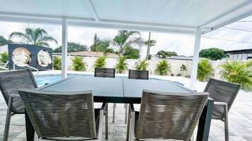 Opções para refeição ao ar livre