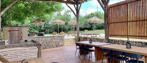 Restauration en plein air