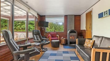 Tv, pejs, dvd-afspiller, stereoanlæg