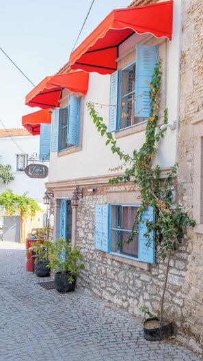 Voorkant van accommodatie