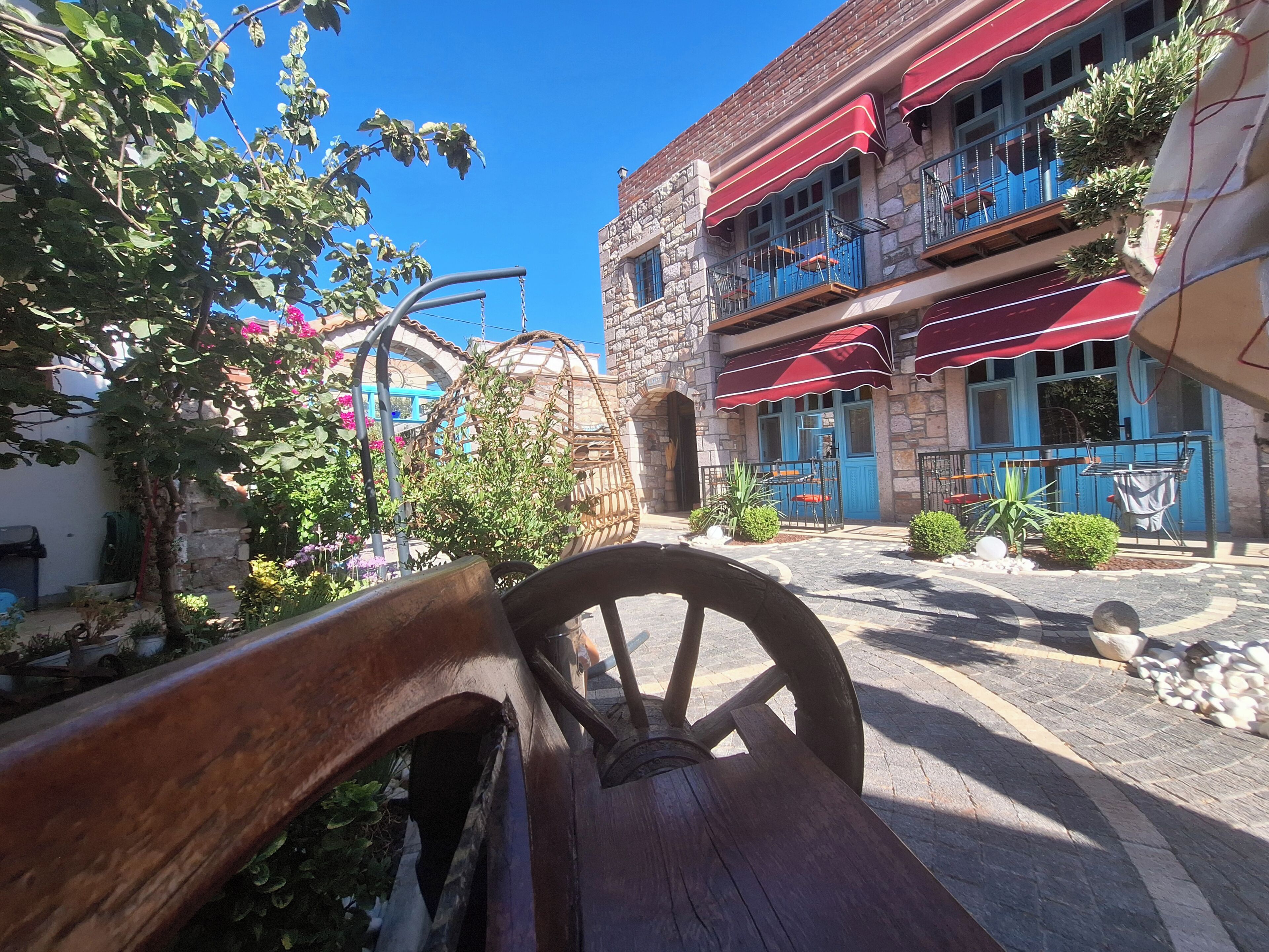 Fachada de la propiedad