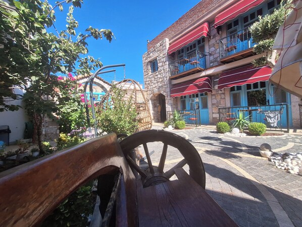 Voorkant van accommodatie