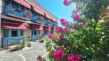 Majoituspaikan julkisivu