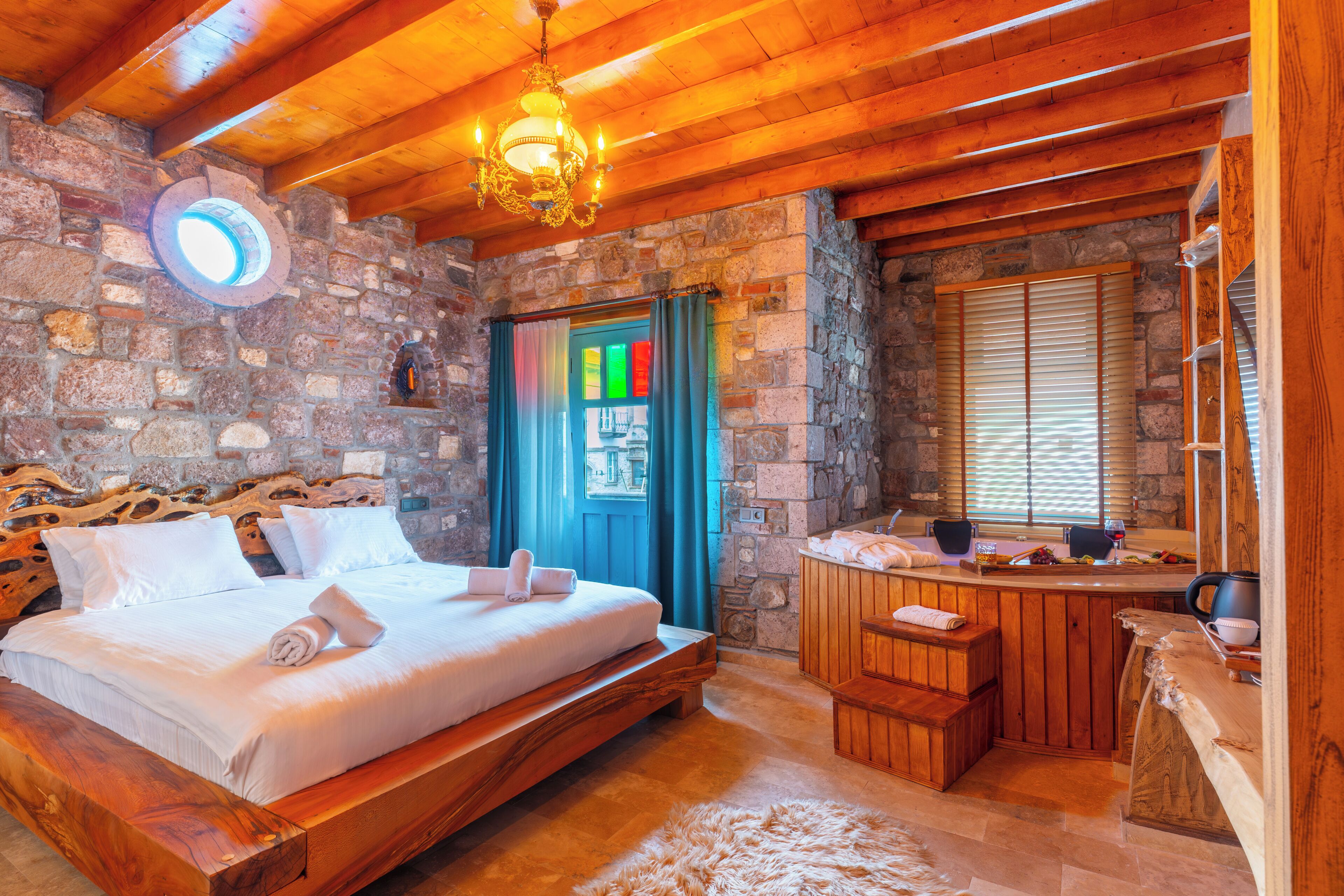 Queen Room (Jakuzi) | Vasca idromassaggio