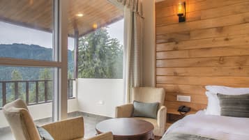 Chambre Premium, balcon, vue montagne | Vue depuis le balcon