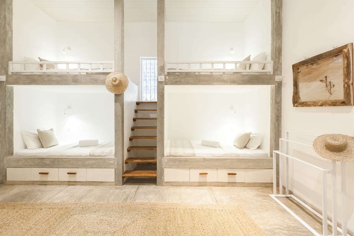 Dortoir Partagé, dortoir mixte | 1 chambre, draps fournis
