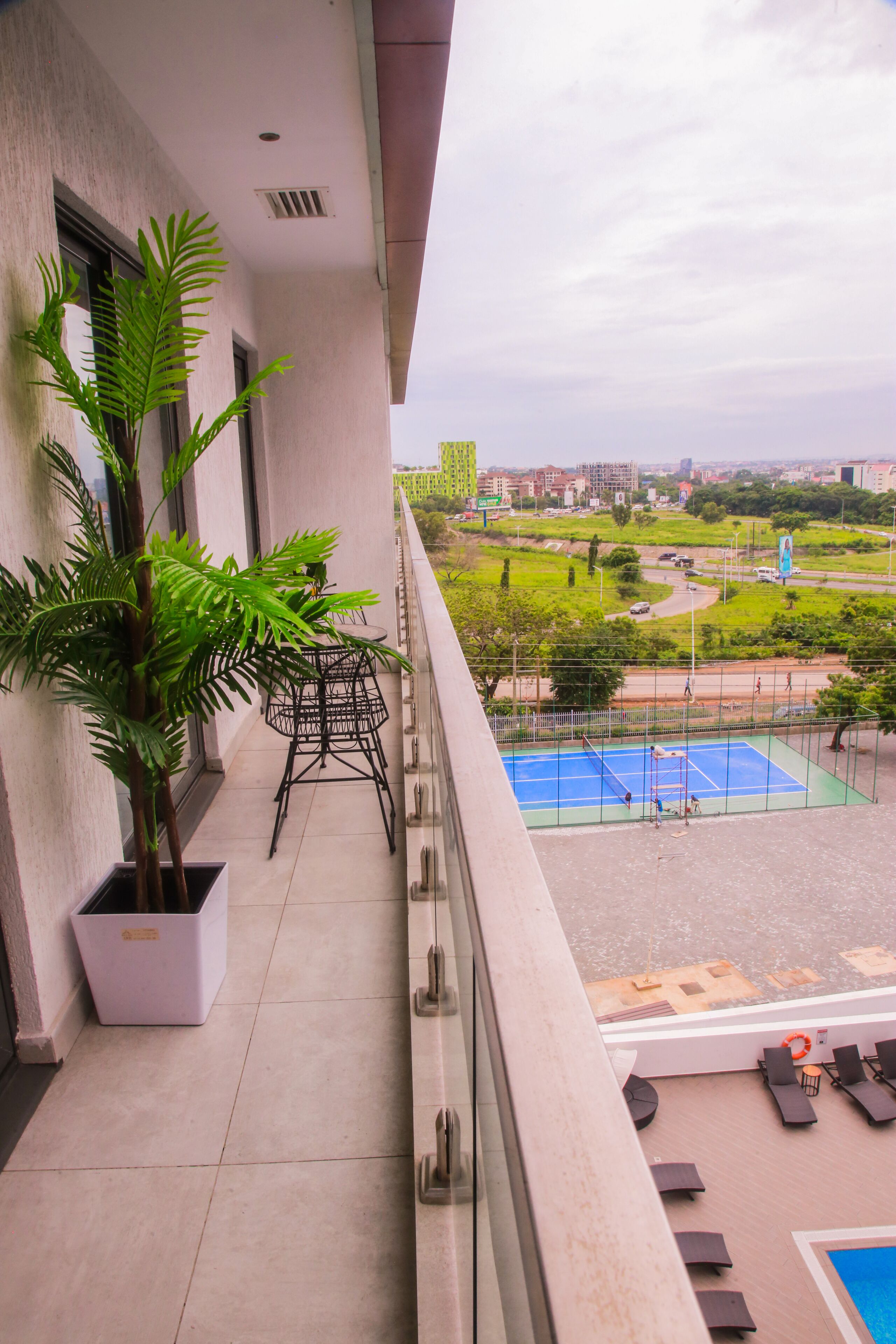 Enceinte de l’hébergement