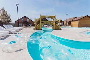 Indoor pool, outdoor pool