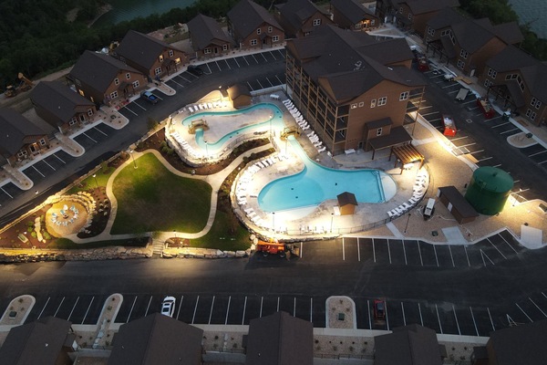 Indendørs pool, udendørs pool