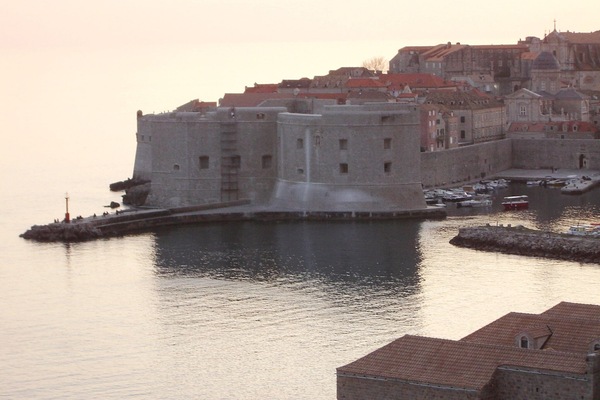 The view. Old port of Dubrovnik.
