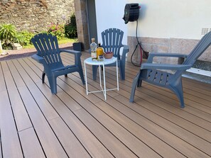 Outdoor dining - Maison Familiale Proche mer (Plestin-les-Grèves)