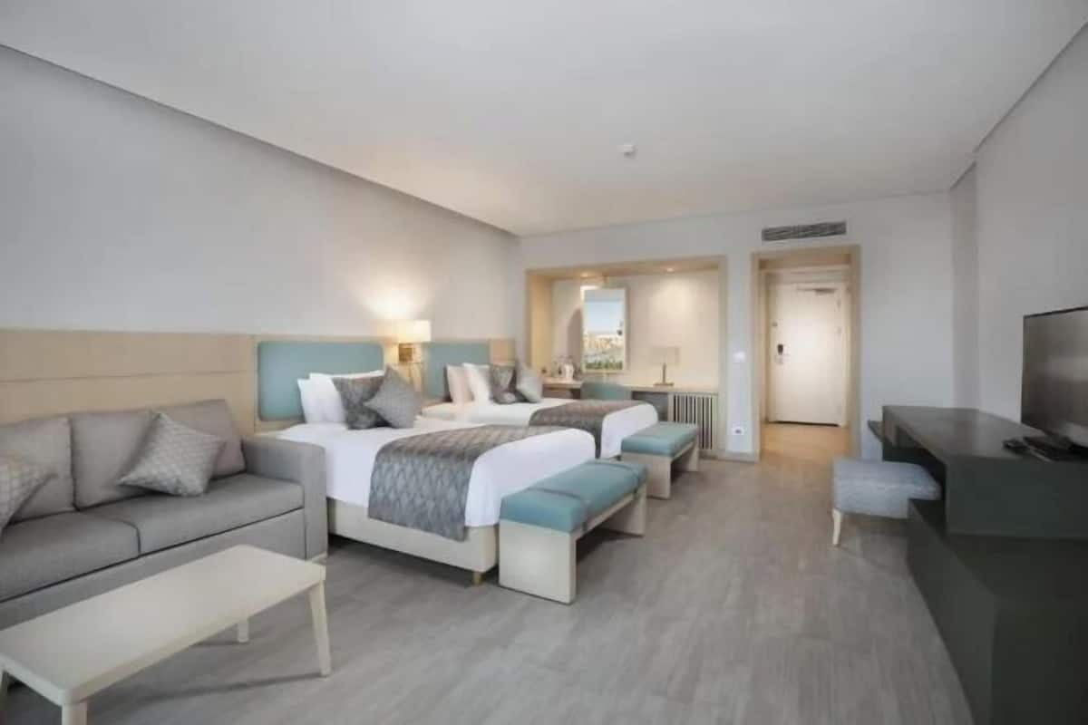 1 habitación, cubrecamas y ropa de cama