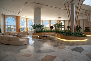 Sala de estar en el lobby