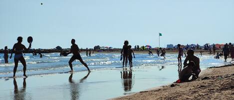 Camastros y toallas de playa