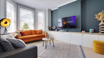 Smart TV, video games, foosball