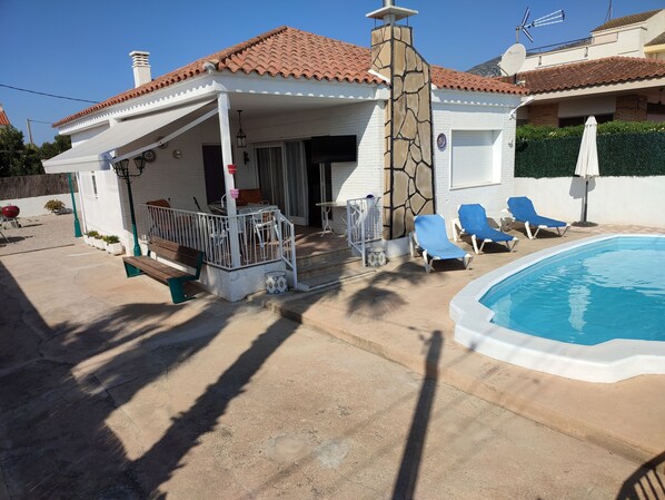 Alberca al aire libre 