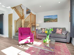 Living area - Brook Cottage-UK44378 (Bilbrook, Minehead)