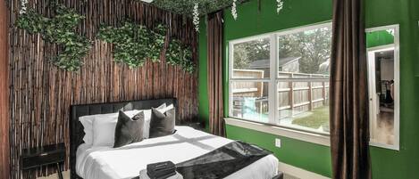 4 dormitorios, tabla de planchar con plancha, wifi y ropa de cama