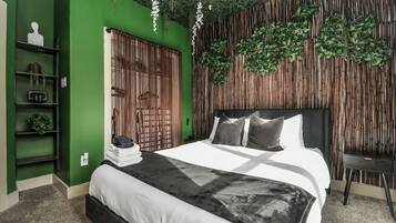 4 slaapkamers, een strijkplank/strijkijzer, wifi, beddengoed