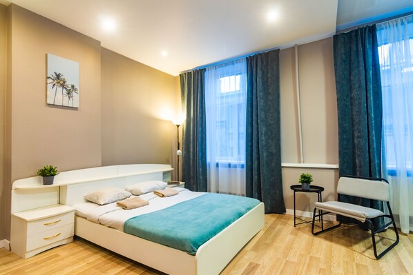 1 chambre, fer et planche à repasser, Wi-Fi, draps fournis