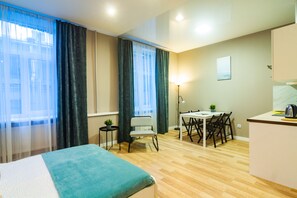 1 bedroom, iron/ironing board, WiFi, bed sheets - Cozy Apartment in the Riga City Centre (Riga)