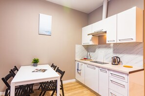 Private kitchen - Cozy Apartment in the Riga City Centre (Riga)