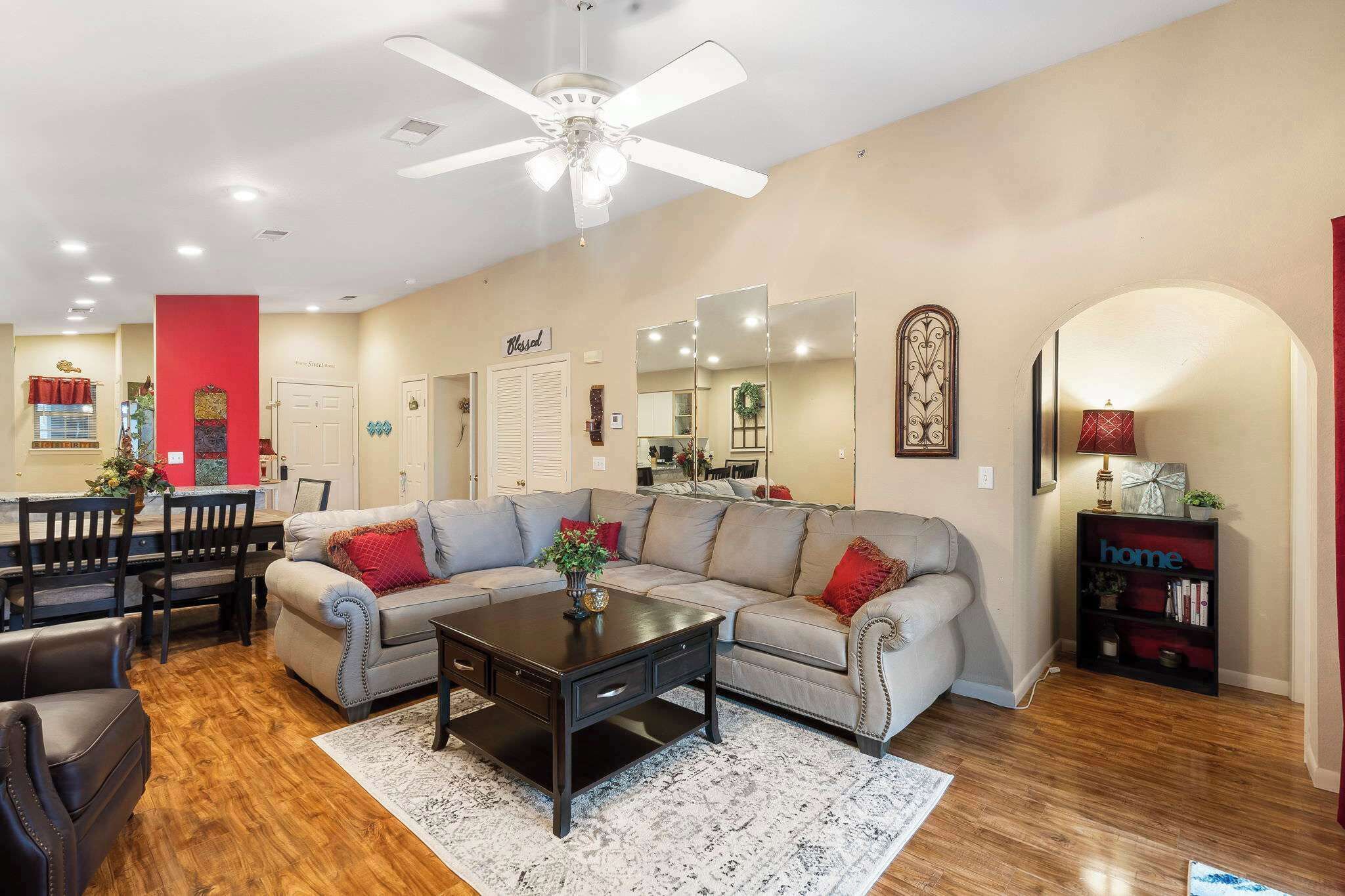 Condo, Multiple Beds, Patio, Golf View (Home on the Golf Range) | Living area | 42-inch flat-screen TV with digital channels