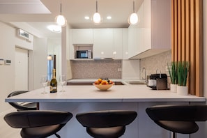 Private kitchen - Ria Apartments (Navodari)